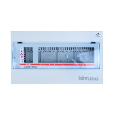 ตู้คอนซูมเมอร์ยูนิต BTicino รุ่น BTCN12 12 ช่อง ระบบปลั๊ก (Plug-in Type)