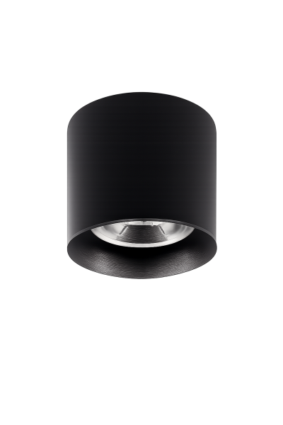 โคมไฟดาวน์ไลท์ติดลอย ขั้ว E27 มี 3 สี (ดำ, ขาว, เทา)