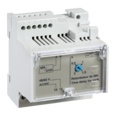 ชุดหน่วงเวลาสำหรับคอยล์ไฟตก (MN Delay Unit) 200/250 V AC/DC | Schneider Electric