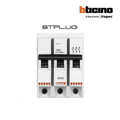 เบรกเกอร์ BTicino รุ่น BTT3/80 3P 80A 5kA