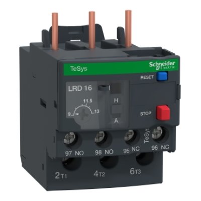 Thermal Relay Schneider TeSys Deca รุ่น LRD16 (ช่วงกระแส 9..13A)