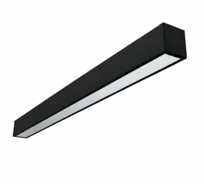 VCK AURA Slim S II โคมติดลอยพลาสติกเรียบสลิม สำหรับหลอด T8 LED 600mm 1 หลอด