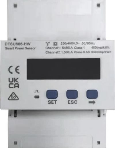 HUAWEI Smart Power Sensor DTSU666-HW/YDS60-80 - มิเตอร์วัดไฟ 3 เฟส วัดกระแสตรงสูงสุด 80A ไม่ต้องใช้ CT รับประกัน 2 ปี