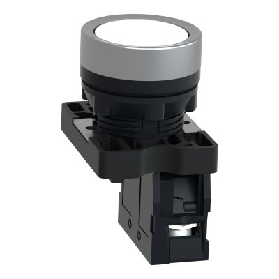 Easy Harmony XA2 สวิตช์ปุ่มกดหัวเรียบ-กดเด้งกลับ 22 มม. | Schneider Electric