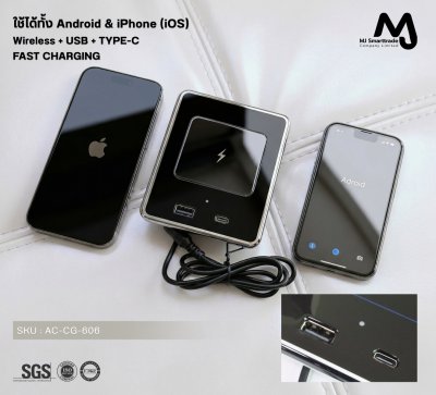AC-CG-606 FAST CHARGING USB TYPE-C  ชาร์จโทรศัพท์มือถือ