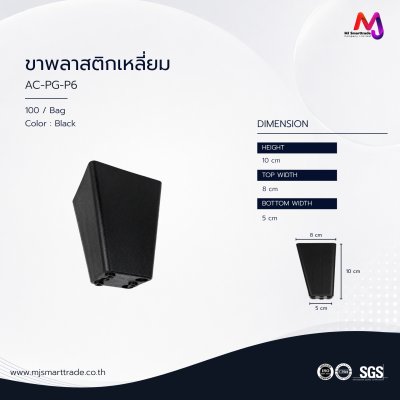 AC-PG ขาโซฟาพลาสติก
