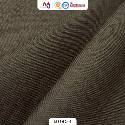 ผ้าโซฟากันน้ำ ลายผ้าลินิน ทำความสะอาดง่าย MJ362 หน้ากว้าง145±3 ซม.