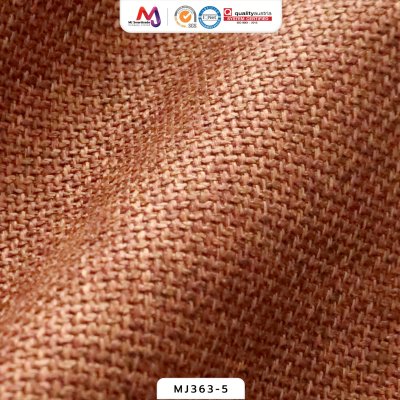 ผ้าโซฟากันน้ำ ลายผ้าทอลายสอง ทำความสะอาดง่าย MJ363 หน้ากว้าง145±3 ซม.