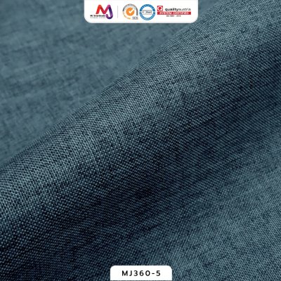 ผ้าโซฟาสะท้อนน้ำ เนื้อผ้าลายไหม ทำความสะอาดง่าย MJ360 หน้ากว้าง145±3 ซม.