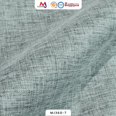 ผ้าโซฟาสะท้อนน้ำ เนื้อผ้าลายไหม ทำความสะอาดง่าย MJ360 หน้ากว้าง145±3 ซม.