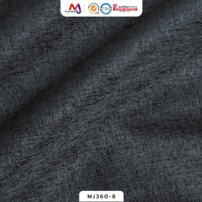 ผ้าโซฟาสะท้อนน้ำ เนื้อผ้าลายไหม ทำความสะอาดง่าย MJ360 หน้ากว้าง145±3 ซม.