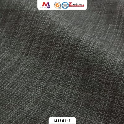 ผ้าโซฟากันน้ำ ลายผ้าลินินเนื้อหนา ทำความสะอาดง่าย MJ361 หน้ากว้าง145±3 ซม.