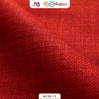 ผ้าโซฟากันน้ำ ลายผ้าลินินเนื้อหนา ทำความสะอาดง่าย MJ361 หน้ากว้าง145±3 ซม.