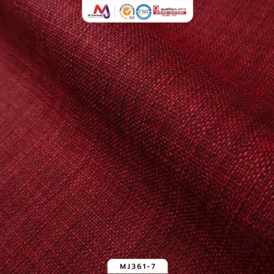 ผ้าโซฟากันน้ำ ลายผ้าลินินเนื้อหนา ทำความสะอาดง่าย MJ361 หน้ากว้าง145±3 ซม.
