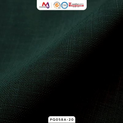 PQ058A หนังเทียม PVC ปั้มลายผ้า หน้ากว้าง 145±3 ซม. หนา 0.8 mm.