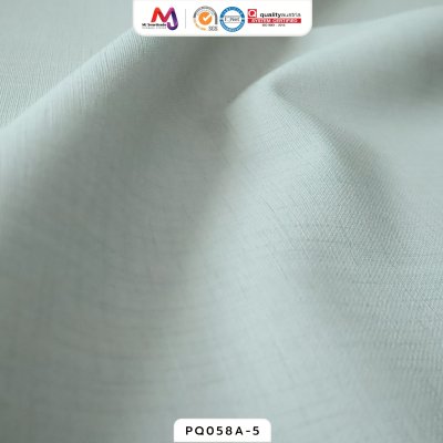 PQ058A หนังเทียม PVC ปั้มลายผ้า หน้ากว้าง 145±3 ซม. หนา 0.85 มม.