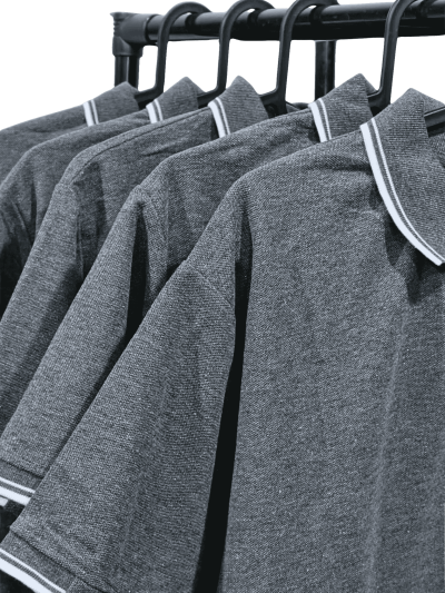 เสื้อโปโลสีเทา (ไทยฟูจิเซอิกิ)