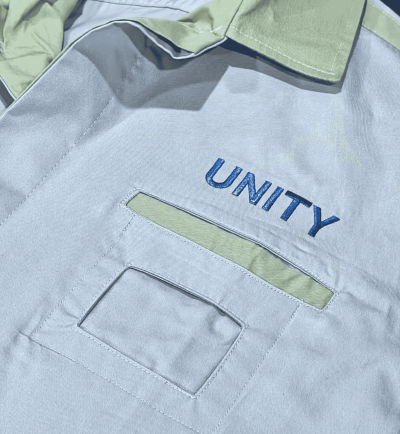 เสื้อช็อปเทาเขียว (ฝ่ายผลิต)
