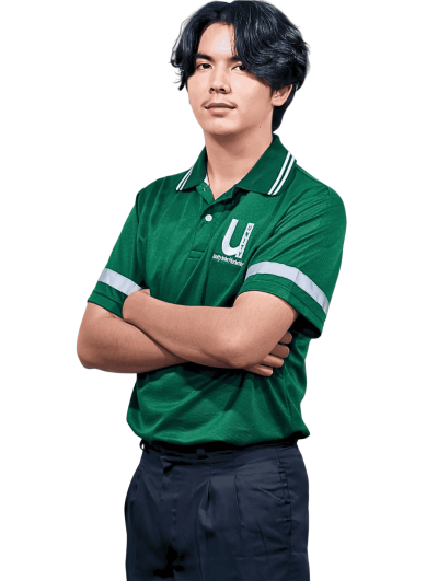 เสื้อโปโลสีเขียวเข้ม (ฝ่ายผลิต)