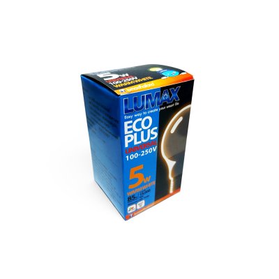 หลอดไฟ ECO PLUS LED BULB 110-250V 5W E27 LUMAX