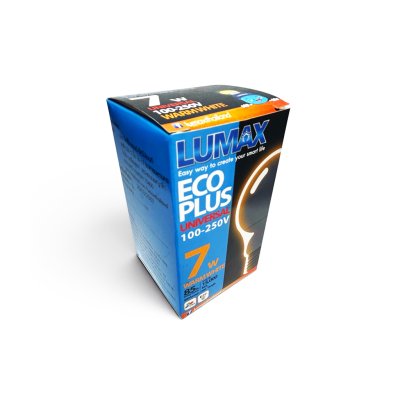 หลอดไฟ ECO PLUS LED BULB 110-250V 7W E27 LUMAX