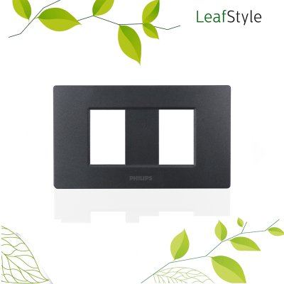 หน้ากากฟิลิปส์ รุ่นลีฟ LeafStyle Cover ดำ PHILIPS