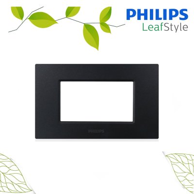 ชุดปลั๊กกราวด์เดี่ยว ขาว PHILIPS