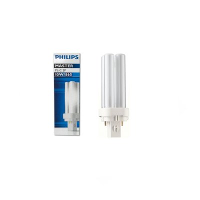 หลอด PLC 2P 10W/865 คูลเดย์ไลท์ PHILIPS (9 ฟรี 1)