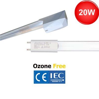 ชุดโคมหลอดฆ่าเชื้อ UVC 6W 15W 20W 40W MERLOX