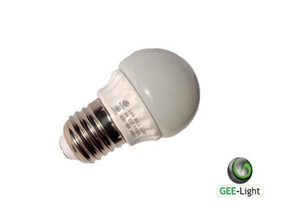 หลอดไฟ LED 85-265V 3W 230LM แสงขาว E27 GEE-LIGHT