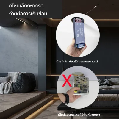 LED เพาเวอร์ซัพพลาย รุ่น MINI SWITCHING POWER SUPPLY DC 24V CTL