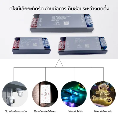 LED เพาเวอร์ซัพพลาย รุ่น MINI SWITCHING POWER SUPPLY DC 12V CTL