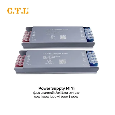 LED เพาเวอร์ซัพพลาย รุ่น MINI SWITCHING POWER SUPPLY DC 12V CTL