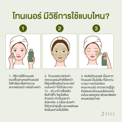 ZiiiT Acne Toner 100 ml ซิทโทนเนอร์ โทนเนอร์สำหรับผิวหน้า (Pack 2)