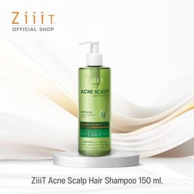 ZiiiT Acne Scalp Hair Shampoo แชมพูสูตรอ่อนโยน ช่วยดูแลเรื่องสิวและรังแค