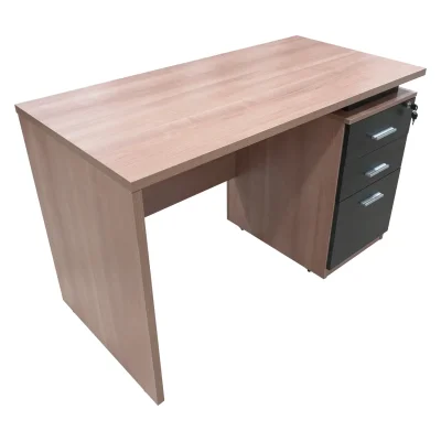 โต๊ะทำงานไม้ ลิ้นชัก 3 ชั้น โต๊ะทำงานไม้ ลิ้นชัก 3 ชั้น