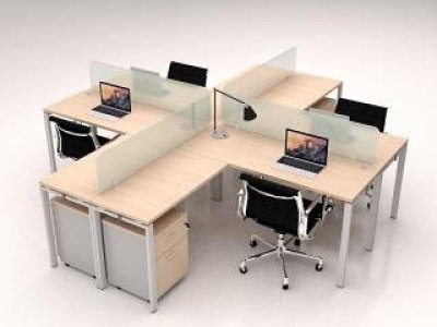 โต๊ะทำงานกลุ่ม 4 ที่นั่ง โต๊ะทำงานกลุ่ม 4 ที่นั่ง