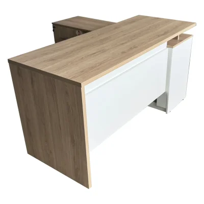 โต๊ะทำงานไม้ พร้อมตู้ข้างโต๊ะ โต๊ะทำงานไม้ พร้อมตู้ข้างโต๊ะ