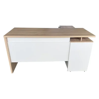 โต๊ะทำงานไม้ พร้อมตู้ข้างโต๊ะ โต๊ะทำงานไม้ พร้อมตู้ข้างโต๊ะ