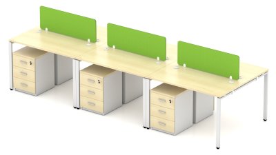 โต๊ะทำงานกลุ่ม 6 ที่นั่ง โต๊ะทำงานกลุ่ม 6 ที่นั่ง