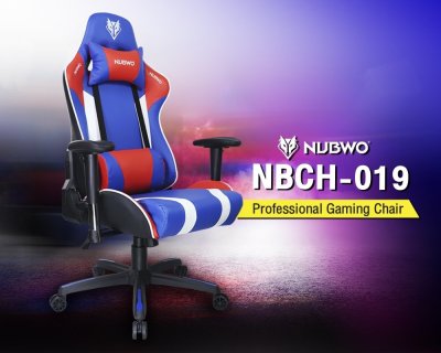 เก้าอี้ GAMING GEAR NBCH019-Blue