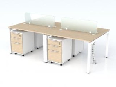 โต๊ะทำงานกลุ่ม 4 ที่นั่ง โต๊ะทำงานกลุ่ม 4 ที่นั่ง