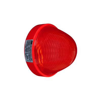 CM-FL1 Fire Indicating Lamp ด้านข้าง แสดงฐานติดตั้งและสายต่อ