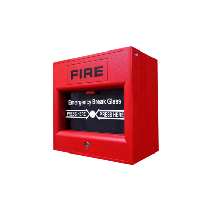 อุปกรณ์แจ้งเหตุด้วยมือ ชนิด Break Glass CM-FP116 ด้านขวา