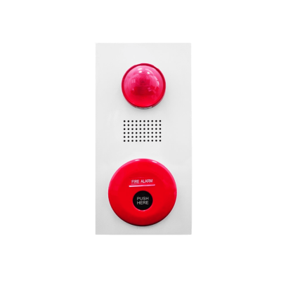 CM-PBL1 Combination Box กริ่งเตือนไฟไหม้ Bell Strobe Manual Call Point 3-in-1 Surface Mounting