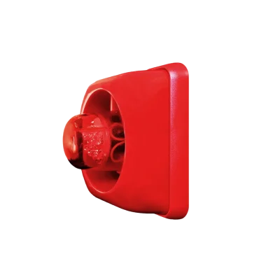 CM-ST100A Siren with Strobe CM ด้านข้างขวา