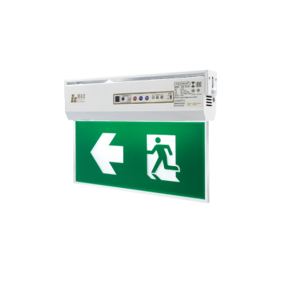 MAX BRIGHT EXB 303 SCE TCE ป้ายทางหนีไฟ ลอยเพดาน