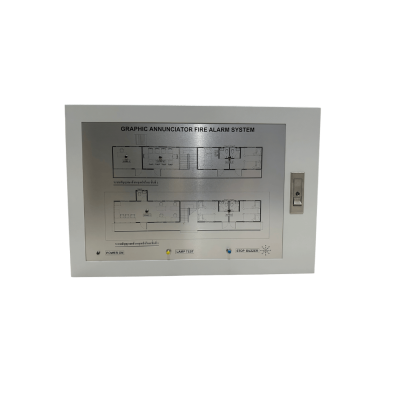 ตู้ Graphic Annunciator ตู้กราฟฟิก แสดงผังจุดแจ้งเหตุเพลิงไหม้ ขนาด A1 A2 A3 (สั่งผลิต)