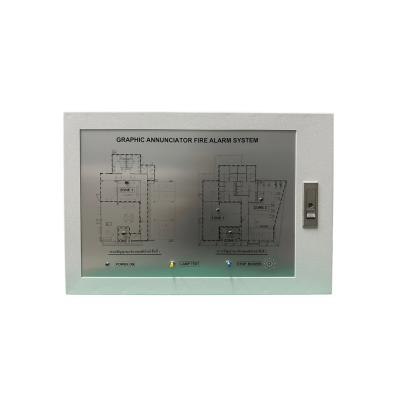 ตู้ Graphic Annunciator ตู้กราฟฟิก แสดงผังจุดแจ้งเหตุเพลิงไหม้ ขนาด A1 A2 A3 (สั่งผลิต)