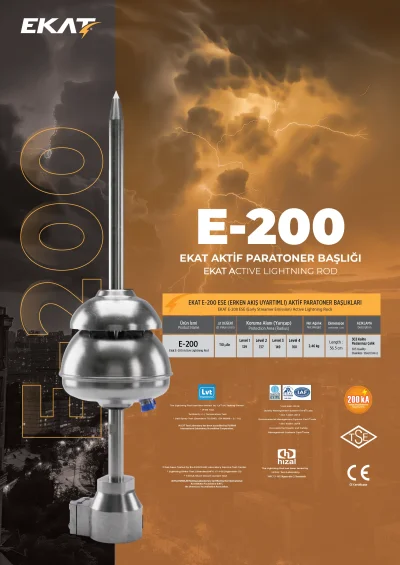 หัวล่อฟ้า รุ่น EKAT E-200
